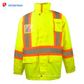 Estilo moderno de qualidade superior melhor preço pessoal de proteção de segurança workwear jaqueta reflexiva